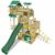 Wickey Spielturm »Smart Castaway mit Schaukel & grüner Rutsche«